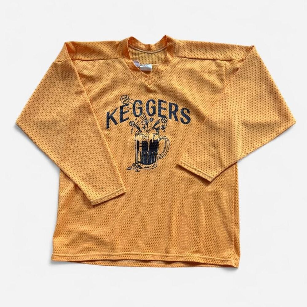 Unbranded Men's Orange and Yellow T-shirt